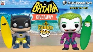 Surf's Up Batman and Surf's Up Joker Funko Pop! Review! (Giveaway Closed)