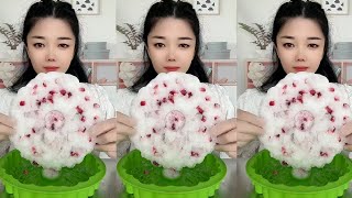 Xua er / ASMR Ice | ONLY BITES ASMR ICE EATING | SOFT ICE | FREEZER FROST ICE | FLAVOURED ICE |