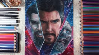 Drawing Doctor Strange + (Sinister Strange, Dead Strange) | Fame Art