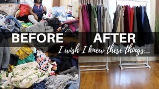 TIDYING UP EXTREME KONMARI METHOD DECLUTTER MOTIVATION