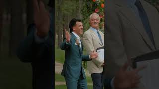 Groom Starts DANCING When He Sees His Bride #shorts