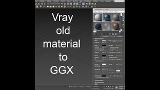 Скрипт для конвертации старых сцен в 3Ds Max Vray, под концепцию PBR