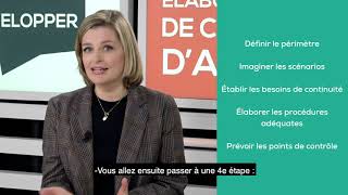 Paroles d'expert - Elaborer un plan de continuité d'activité