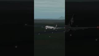 Epic moment B777 landing#xplanemobile #flightsimulator #landing #flightsimulator