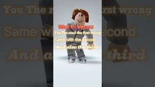 Did I trick you?😂 Like and subscribe if I did #roblox #shorts