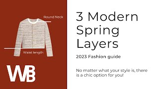 Top 3 spring layering pieces for every style | 2023 Fashion