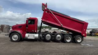 2022 PETERBILT 567 QUAD AXLE DUMP TRUCK-123237