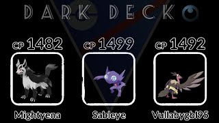 Darkdeck great batting league Pokemongo #ポケモンgo #pokemon #pokemongo #greatbattleleague #battleleague