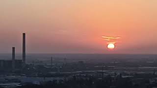 Sunset over The Oradea City