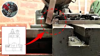 #2: Machining lathe gib on a shaper