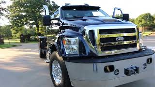 2007 Ford 650 Crew, Cat Diesel, Allison, 35k miles, fresh service, Custom build by chrome mafia