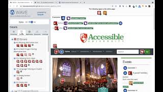 Overview of the Web Accessibility Evaluation Tool (WAVE)