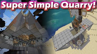 Simplest and Fastest Quarry? [Minecraft Create Mod]