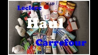 Haul Promos Beauté & Nouveautés - Leclerc / Carrefour