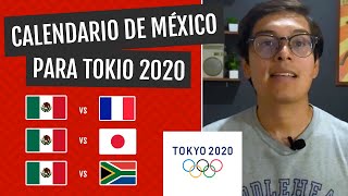 Conoce los días y horarios de los partidos del TRI olímpico en Tokio 2020