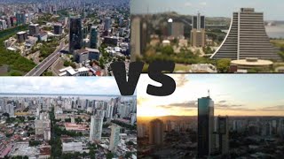 Recife e Belém VS Goiânia e Porto Alegre.