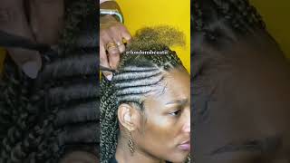 Flat Twist & Two Strand Twist on Natural Hair | Protective Hairstyle | With Extensions