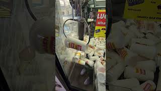 Mystery Prize Gets STUCK In Claw Machine! Can I Win It? #shorts