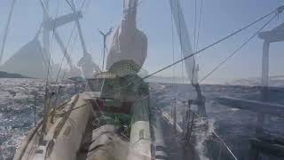 Sailing Gibraltar to Cadiz (Sailing Makaio)