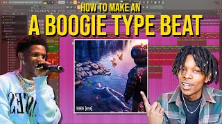 How To Make An A Boogie Type Beat in Fl studio