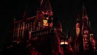 Return of the Nighttime Lights at Hogwarts Castle (Harry Potter) Universal Studios Hollywood