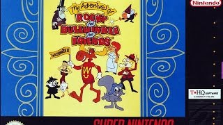 Adventures of rocky and bullwinkle (SNES) Review