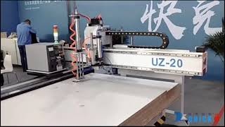 Automatic Labeling Machine To Work With Automatic Loading & Unloading System CNC Router