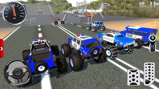 Monster Police Truck Multiplayer Offroad Impossible Mud Racing Android Gameplay Off-road Outlaws