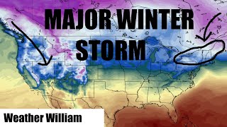 MAJOR winter storm Quest for the Northeast and New England tomorrow evening! -WeatherWilliam