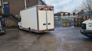 Lot 2 - Renault Master 35 MWB Bodywork Solutions Low Loader Box Van,  Registration PJ69 YLW