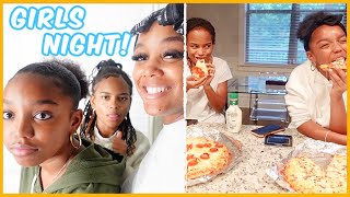 BEING A SINGLE MOM WITH 2 KIDS FOR A MOVIE AND PIZZA NIGHT | Ellarie