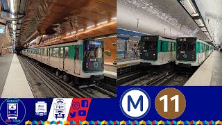 Les derniers mois des MP59 de la RATP.