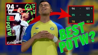 Ronaldo's INSANE new booster potw card review🤯 | efootball 2025