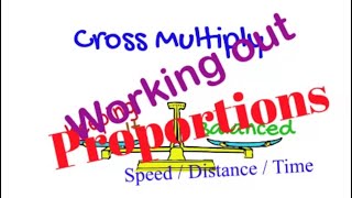 Proportions and Conversions made easy using Cross multiplication