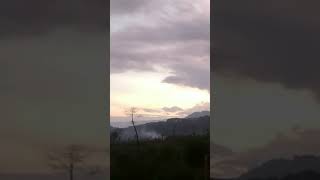 Timelapse di gunung #cianjur #bulehomestaycianjur #gunung #sunset