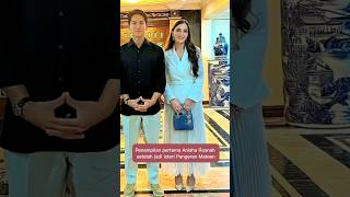 Menenteng Tas Dior, Inilah Penampilan Pertama Anisha Rosnah Stlh Menikah. #shortsvideo #royal