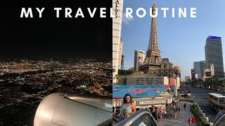 How I prepare for my flight and trip: Travel Routine for Trips