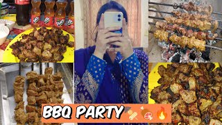 BBQ party with family 🍢🍖🔥 | Family Vlog💃