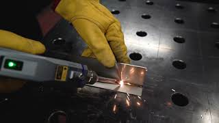 Max Photonics Laser Welding System - Spot/T Fillet Weld Demo 1