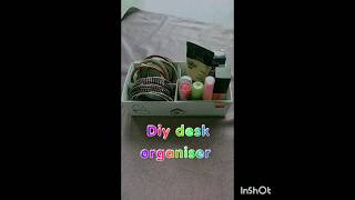 diy 🌸easy #deskorganiser🔥#diy #artandcraft #wastematerialcraft #trendingshorts#viralvideo #support