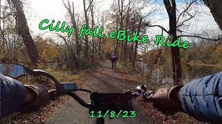 Chilly Fall eBike Ride