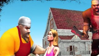 Scary Butcher 3D - Gameplay Walkthrough Part 1 - All Levels (iOS, Android)