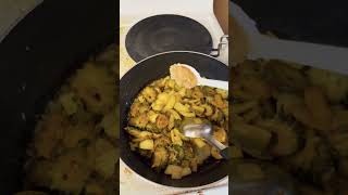 Unique style karela sabji in Canada!!! Desi Canadian Vlogs! #shorts #shortsyoutube #karela #short