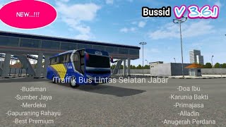 Kodename Traffik Bus Lintas Selatan Jabar BUSSID V3.6.1