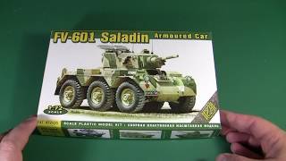 FV-601 Saladin armored car 1/72 ACE scale model