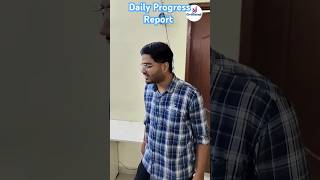 Daily Progress Report | #shorts #shortviral #shortsyoutube #shortvideo