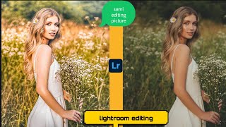 Lightroom red blue effect photo editing lightroom background colour  sami editing picture