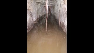 Exploring part of the Higginbotham mine near Yea Victoria