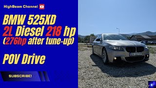 2012 BMW 525xD - POV Drive (Binaural Audio)