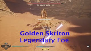 Trying to defeat Golden Skriton a Legendary Foe | Jedi Survivor